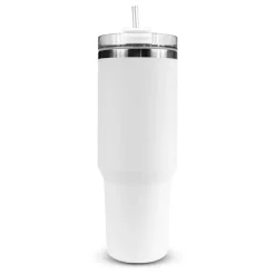 Kubek termiczny 1200 ml z ergonomicznym uchwytem | Stasimus / Biały VA060-02