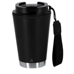 Kubek termiczny 300 ml ze stali nierdzewnej z recyklingu / Czarny VA680-03