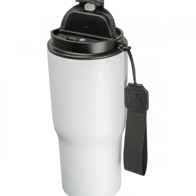 Kubek termiczny 550 ml ze stali z recyklingu DANA / Zielony 8523909
