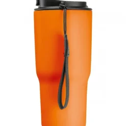 Kubek termiczny 550 ml ze stali z recyklingu DANA / Pomarańczowy 8523910