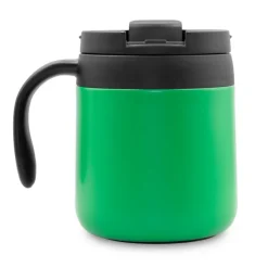 Kubek termiczny 400 ml z rączką | Wyatt / Zielony V4838-06