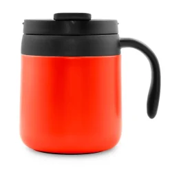 Kubek termiczny 400 ml z rączką | Wyatt / Szary V4838-19