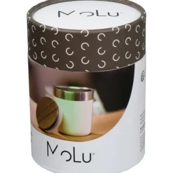 Kubek termiczny stalowy z recyklingu PORTOFINO MoLu 300 ml / Biały 397906