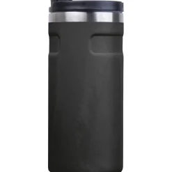Kubek termiczny ze stali z recyklingu 450 ml SILVIO / Czarny 8536503