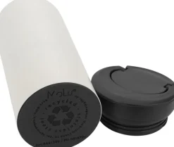 Kubek termiczny z recyklingu PONTA GROSSA MoLu 450 ml / Biały 481306