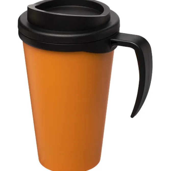 Kubek termiczny z serii Americano® Grande o pojemności 350 ml / Pomarańczowy 21000423