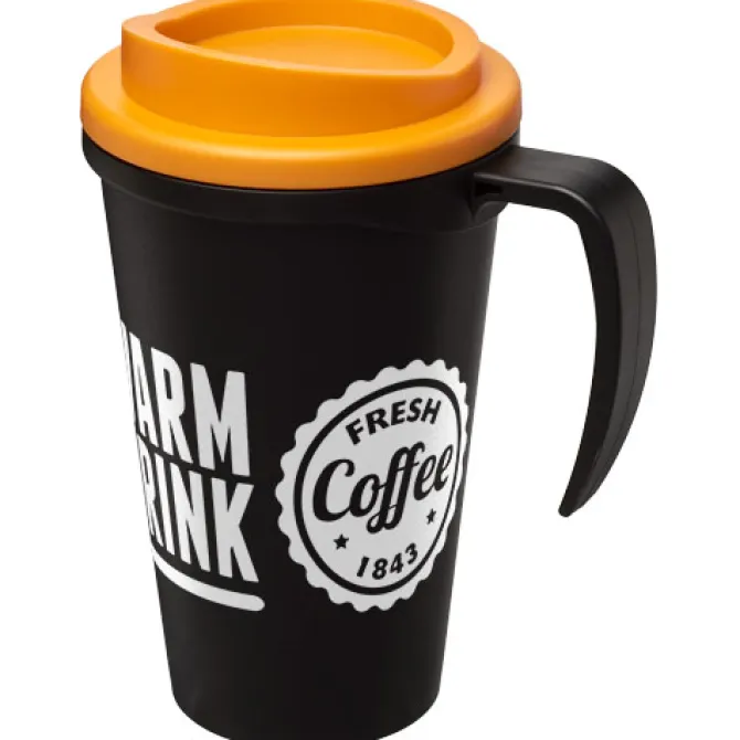 Kubek termiczny z serii Americano® Grande o pojemności 350 ml / Czarny 21000414