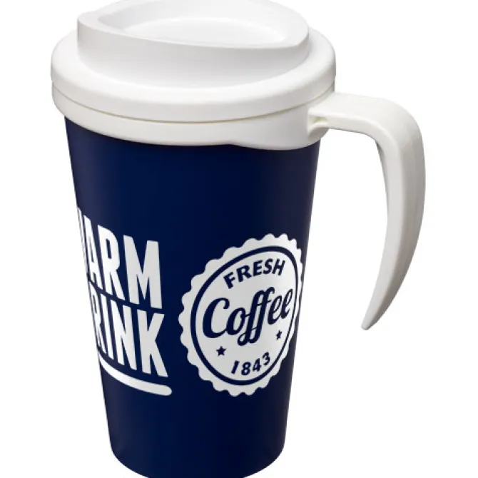 Kubek termiczny z serii Americano® Grande o pojemności 350 ml / Szary 21000426