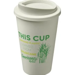 Kubek termiczny z serii Americano®­­ Renew o pojemności 350 ml / Kość słoniowa 21042602