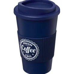 Kubek termiczny z serii Americano® o pojemności 350 ml z uchwytem / Pomarańczowy 21000222