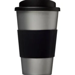 Kubek termiczny z serii Americano® o pojemności 350 ml z uchwytem / Błękitny 21000218