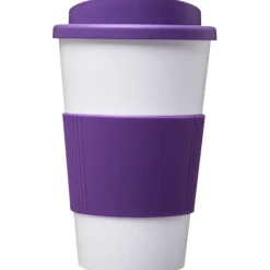 Kubek termiczny z serii Americano® o pojemności 350 ml z uchwytem / Czarny 21000206
