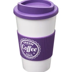 Kubek termiczny z serii Americano® o pojemności 350 ml z uchwytem / Biały 21000212