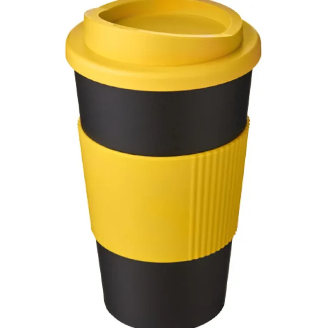 Kubek termiczny z serii Americano® o pojemności 350 ml z uchwytem / Biały 21000230