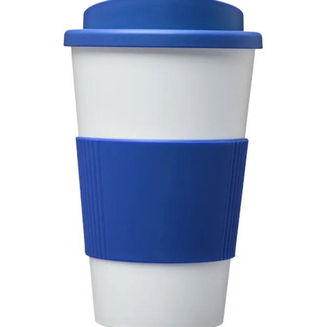 Kubek termiczny z serii Americano® o pojemności 350 ml z uchwytem / Biały 21000233