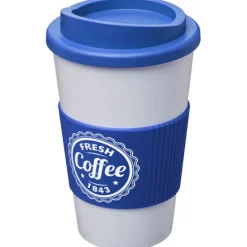 Kubek termiczny z serii Americano® o pojemności 350 ml z uchwytem / Biały 21000233