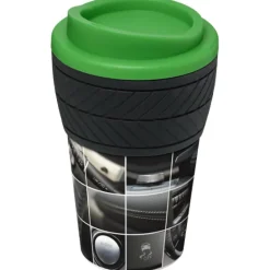 Kubek termiczny z serii Brite-Americano® tyre o pojemności 350 ml / Zielony 21008806