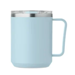 Kubek z 2 ściankami 400 ml / Baby Blue MO2900-66