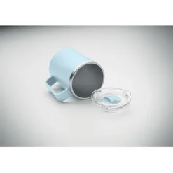 Kubek z 2 ściankami 400 ml / Baby Blue MO2900-66