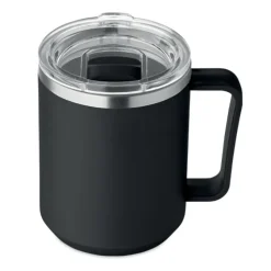 Kubek z 2 ściankami 400 ml / Czarny MO2900-03