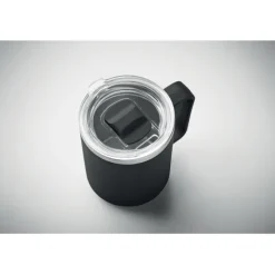 Kubek z 2 ściankami 400 ml / Czarny MO2900-03