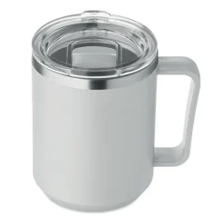Kubek z 2 ściankami 400 ml / Szary MO2900-07