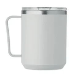 Kubek z 2 ściankami 400 ml / Szary MO2900-07