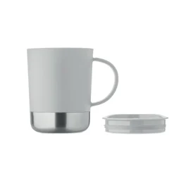 Kubek z 1 ścianką 300 ml / Szary MO2772-07