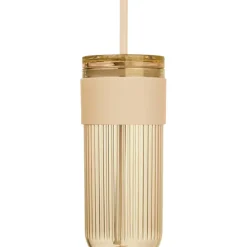 Kubek ze słomką 660 ml SOLEDAD / Beżowy 8552913