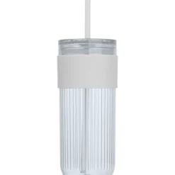 Kubek ze słomką 660 ml SOLEDAD / Biały 8552906