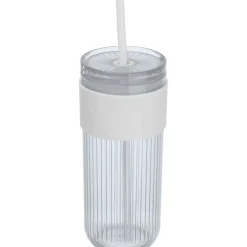 Kubek ze słomką 660 ml SOLEDAD / Biały 8552906