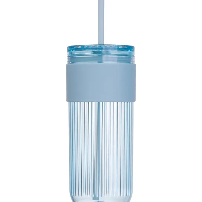 Kubek ze słomką 660 ml SOLEDAD / Jasnoniebieski 8552924