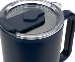 Kubek ze słomką XXL 1200 ml TEODORA / Granatowy 8468644