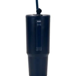 Kubek ze słomką XXL 1200 ml TEODORA / Granatowy 8468644