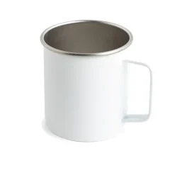 Kubek ze stali z recyklingu / MRSS Handle / Biały IP37071600