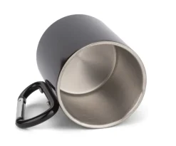Kubek z karabińczykiem CAMP 250 ml / Czarny 17667-02