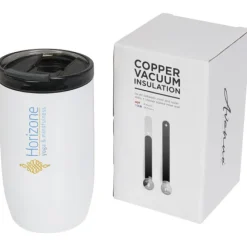 Kubek z miedzianą izolacją próżniową Lagom 380 ml / Biały 10054802
