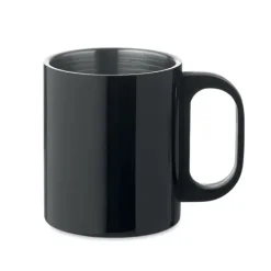 Kubek z podwójną ścianką / Czarny MO6600-03