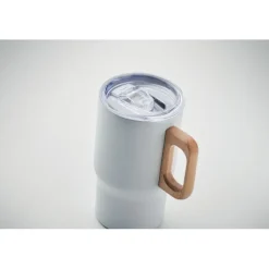 Kubek z podwójną ścianką 350 ml / Bialy MO2499-06