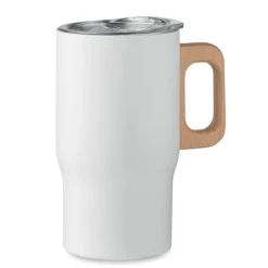 Kubek z podwójną ścianką 350 ml / Bialy MO2499-06