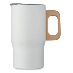 Kubek z podwójną ścianką 350 ml / Bialy MO2499-06