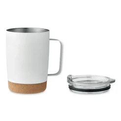 Kubek z podwójną ścianką 300ml / Biały MO6533-06