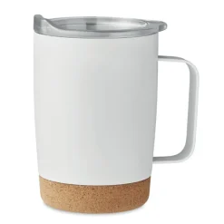 Kubek z podwójną ścianką 300ml / Biały MO6533-06