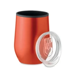Kubek z podwójną ścianką 350ml / Czerwony MO6700-05