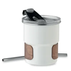 Kubek z pojedynczą ścianką 260 ml / Bialy MO2423-06