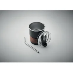 Kubek z pojedynczą ścianką 260 ml / Czarny MO2423-03