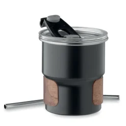 Kubek z pojedynczą ścianką 260 ml / Czarny MO2423-03