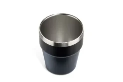 Kubek z recyklingowanej stali nierdzewnej MAKEL 300 ml / Granatowy 16404-06