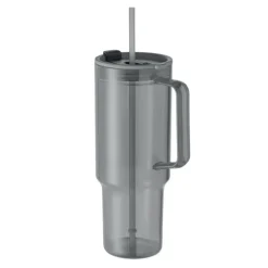 Kubek z RPET 1200ml / Przezroczysty Rózowy MO2964-31