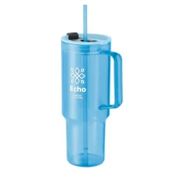 Kubek z RPET 1200ml / Przezroczysty Blekitny MO2964-52